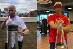 Các sao võ thuật thi nhau tham gia thử thách đá tung nút chai