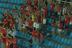 Huấn luyện viên Park Hang-seo hài lòng về chiến thắng của U22 VIệt Nam trước U22 Trung Quốc ở trận giao hữu chiều 8/9. 