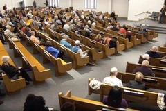 Video từ camera an ninh ghi cảnh xả súng trong nhà thờ ở Texas