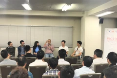 Các diễn giả chia sẻ về khởi nghiệp tại Nhật Bản. (Ảnh: BTC)