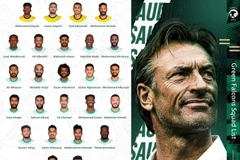 Saudi Arabia chốt danh sách đối đầu Việt Nam ở vòng loại World Cup