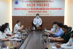 Đà Nẵng thông qua kết quả bầu cử Hội đồng Nhân dân cấp thành phố khóa X. (Ảnh: Quốc Dũng/TTXVN)