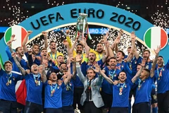 Italy đăng quang EURO 2020. (Nguồn: EPA)