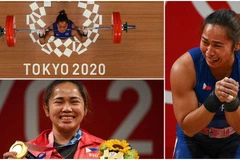VĐV Philippines bật khóc sau khi giành tấm huy chương Vàng lịch sử