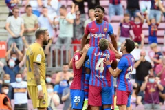 Barcelona chấm dứt chuỗi trận thất vọng bằng chiến thắng trước Levante. (Nguồn: Getty Images)