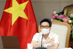 Phó Thủ tướng Chính phủ Vũ Đức Đam phát biểu chỉ đạo. (Ảnh: Phạm Kiên/TTXVN)