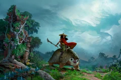 Một cảnh trong phim 'Raya and the Last Dragon.' (Nguồn: Disney)