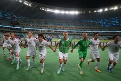 Đan Mạch vào bán kết EURO 2020. (Ảnh: AFP/TTXVN)