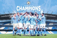 Manchester City lên ngôi Premier League mùa này. (Nguồn: ManCityFC)