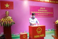 [Video] Cử tri Đồng Tháp đi bầu cử đạt tỷ lệ 99,44%
