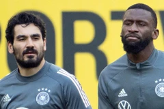 Ilkay Guendogan và Antoino Ruediger có thể vắng mặt ở trận gặp tuyển Anh. (Nguồn: Skysports)