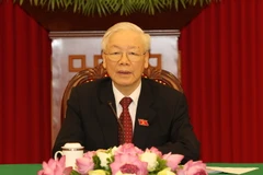 Tổng Bí thư Nguyễn Phú Trọng. (Ảnh: Trí Dũng/TTXVN)