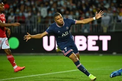 Mbappe tiếp tục lập công giúp PSG chiến thắng. (Nguồn: AFP)