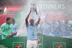 Cận cảnh Man City hạ Tottenham để đăng quang Cúp Liên đoàn Anh