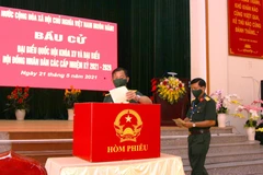 [Video] Hậu Giang tổ chức bỏ phiếu sớm tại 10 khu vực bầu cử