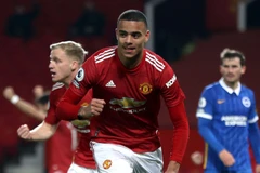 Mason Greenwood lập công giúp M.U thắng ngược. (Nguồn: Sky)