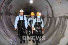 Đường hầm dẫn nước Dự án mở rộng Đa Nhim hoàn thành vượt tiến độ