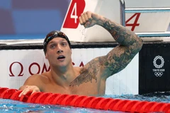 Caeleb Dressel đã giành được 5 HCV tại Olympic Tokyo 2020. (Nguồn: Getty Images)