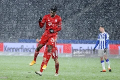 Coman ghi bàn giúp Bayern chiến thắng. (Nguồn: Getty Images)