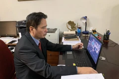 Đại sứ Đặc mệnh Toàn quyền Việt Nam tại Algeria, Nguyễn Thành Vinh. (Ảnh: Tấn Đạt/TTXVN)