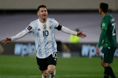 Messi lập hat-trick giúp Argentina chiến thắng. (Nguồn: AFP)