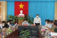 Bộ Y tế kiểm tra công tác phòng, chống dịch COVID-19 tại tỉnh Trà Vinh