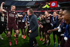 Hình ảnh đáng nhớ trong ngày Leicester City vô địch FA Cup