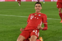 Jamal Musiala trong màu áo Bayern. (Nguồn: Getty Images)