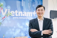 Nhà báo Trần Tiến Duẩn, Tổng biên tập Báo điện tử VietnamPlus. (Ảnh: Vietnam+)
