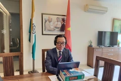 Đại sứ Việt Nam tại Ấn Độ Phạm Sanh Châu. (Ảnh: Huy Lê/TTXVN)