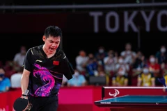 Vận động viên Trung Quốc Zhao Shuai. (Ảnh: THX/TTXVN)