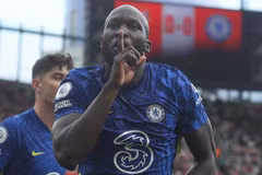 Lukaku lập công giúp Chelsea chiến thắng. (Nguồn: Skysports)