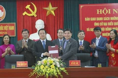 Ninh Bình tổ chức các hội nghị vận động bầu cử phù hợp chống dịch