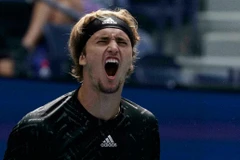 Alexander Zverev năm thứ 2 liên tiếp vào bán kết US Open. (Nguồn: AFP)