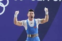 Thạch Kim Tuấn được kỳ vọng sẽ giành huy chương Olympic Tokyo 2020. (Ảnh: Hoàng Linh/TTXVN)
