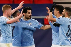 Man City cùng Liverpool và Chelsea vào tứ kết. (Nguồn: Getty Images)