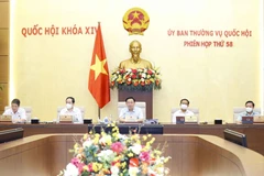 Chủ tịch Quốc hội Vương Đình Huệ phát biểu ý kiến. (Ảnh: Doãn Tấn/TTXVN)