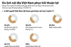 [Infographics] Du lịch nội địa Việt Nam phục hồi thuận lợi