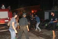 Quảng Ninh: Cháy tại Cụm KCN Hà Khánh, gây thiệt hại nặng về tài sản