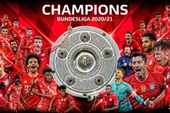 Bayern Munich trở thành nhà vô địch Bundesliga 2020-21.