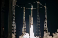 ​Phóng thành công tên lửa đẩy Vega mang theo vệ tinh quan sát Trái Đất