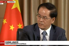 Đại sứ Trung Quốc tai Australia, ông Thành Cạnh Nghiệp. (Nguồn: Sky News)