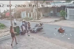 [Video] Báo động về thói hành xử côn đồ sau va chạm giao thông