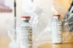 Các thử nghiệm lâm sàng cho thấy thuốc Remdesivir có hiệu quả trong điều trị bệnh COVID-19. (Ảnh: AFP/TTXVN)