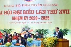 [Photo] Khai mạc Đại hội đại biểu Đảng bộ tỉnh Tuyên Quang lần thứ XVI