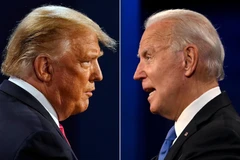Tổng thống Mỹ Donald Trump (trái) và ứng viên Tổng thống đảng Dân chủ Joe Biden. (Ảnh: AFP/TTXVN)
