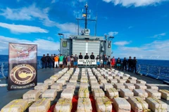 Hải quân Colombia đột kích, thu giữ gần 2,5 tấn cocaine 