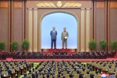 Một phiên họp Hội đồng Nhân dân Tối cao Triều Tiên. (Nguồn: koreatimes.co.kr)