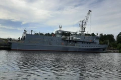 Nga sắp phiên chế tàu thu hồi ngư lôi mới nhất vào Hạm đội Biển Đen