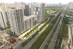 Thị trường bất động sản Việt Nam được đánh giá là giàu tiềm năng. (Ảnh: Trần Xuân Tình/TTXVN)